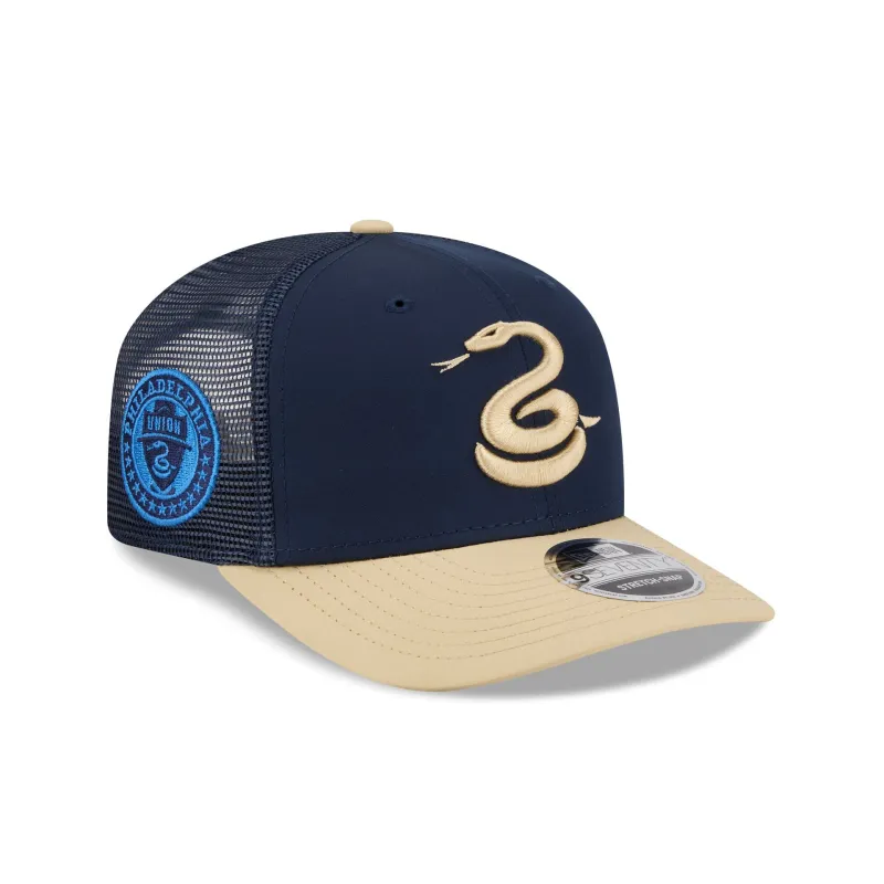 Philadelphia Union 2026 Jersey Hook 9SEVENTY Trucker Hat sold by New Era