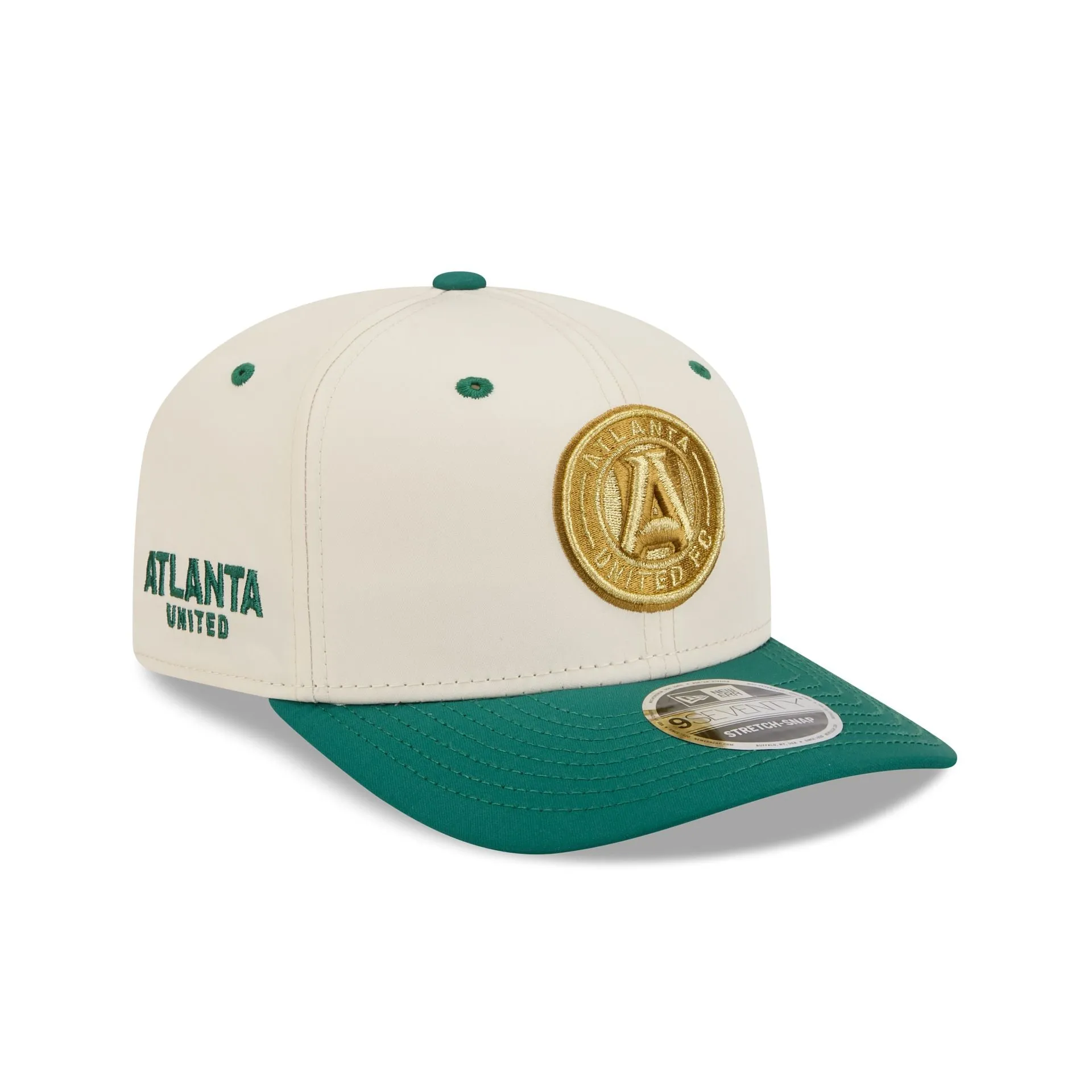 Atlanta United FC 2026 Jersey Hook 9SEVENTY Stretch-Snap Hat sold by New Era