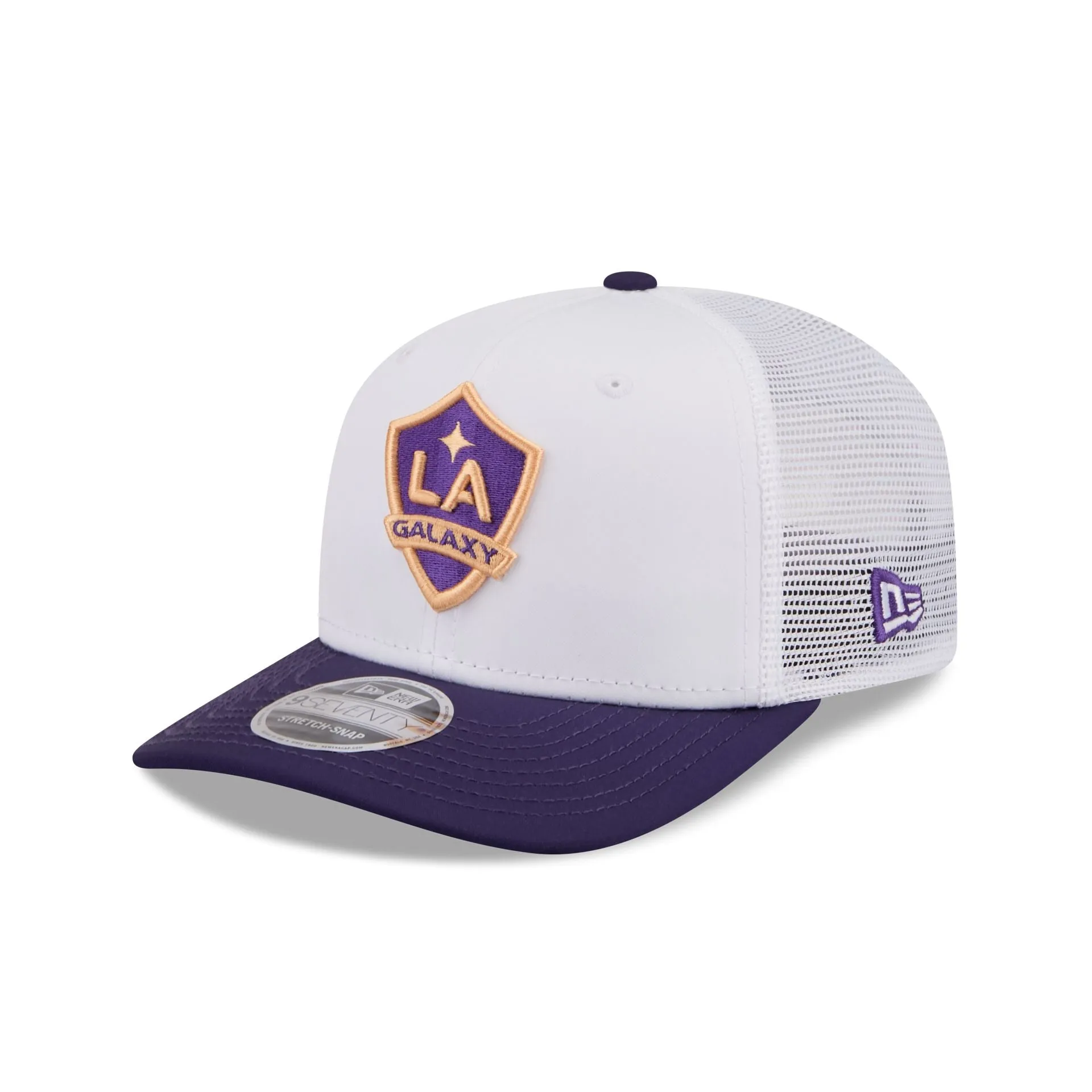 LA Galaxy 2026 Jersey Hook 9SEVENTY Trucker Hat sold by New Era