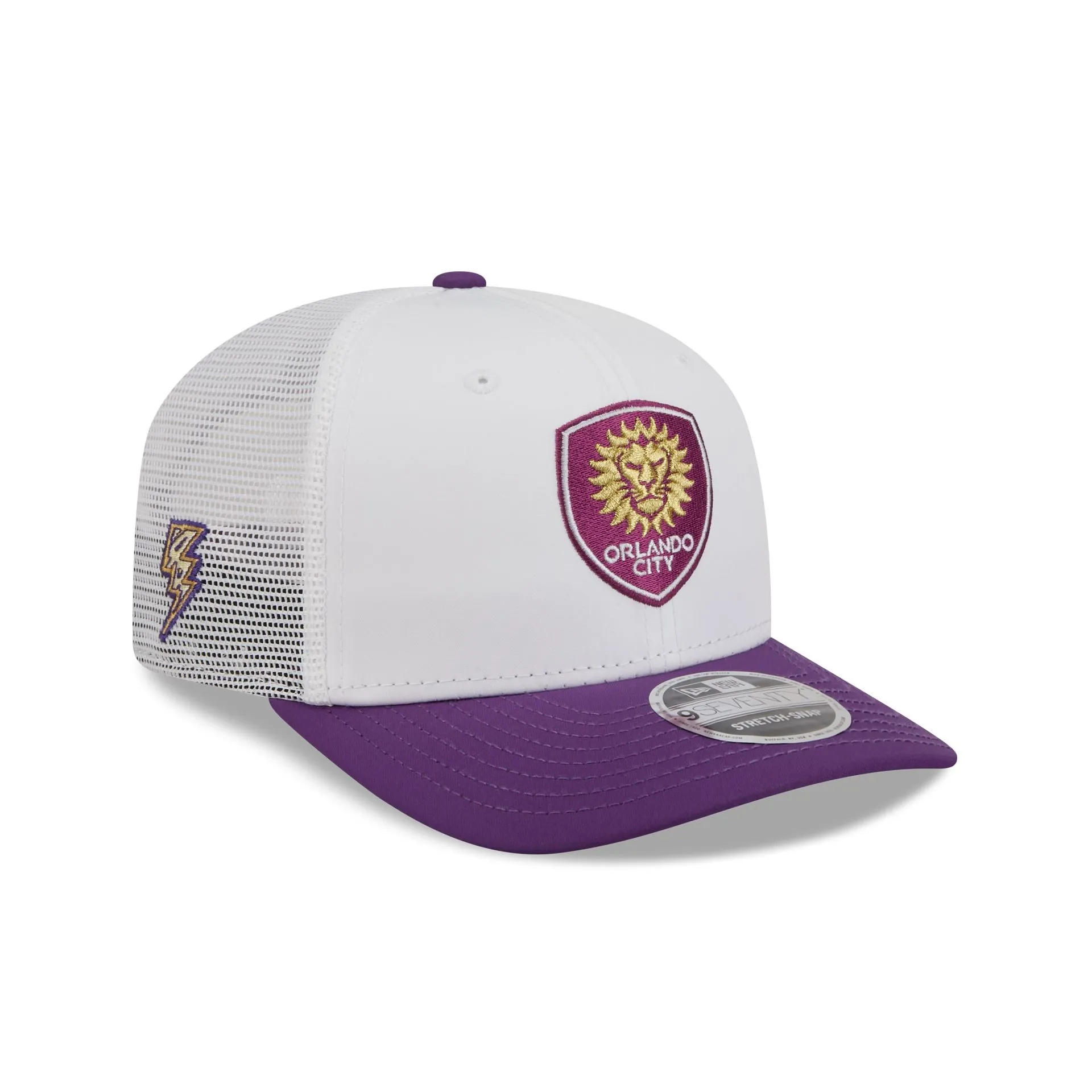 Orlando City SC 2026 Jersey Hook 9SEVENTY Trucker Hat sold by New Era