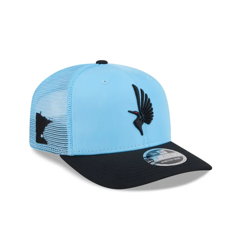 Minnesota United FC 2026 Jersey Hook 9SEVENTY Trucker Hat sold by New Era