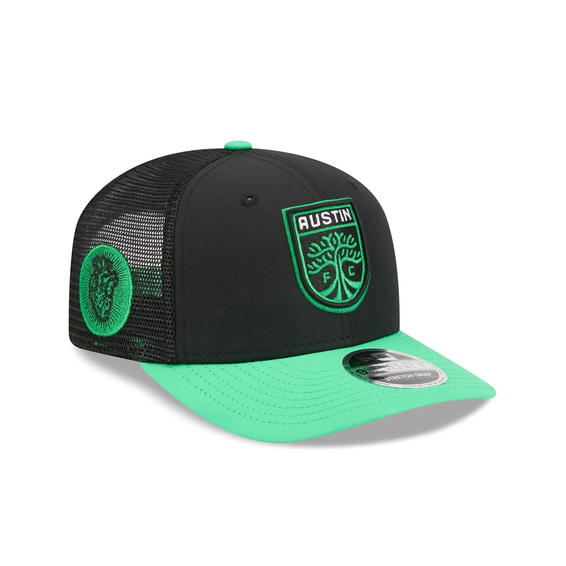 Austin FC 2026 Jersey Hook 9SEVENTY Trucker Hat sold by New Era