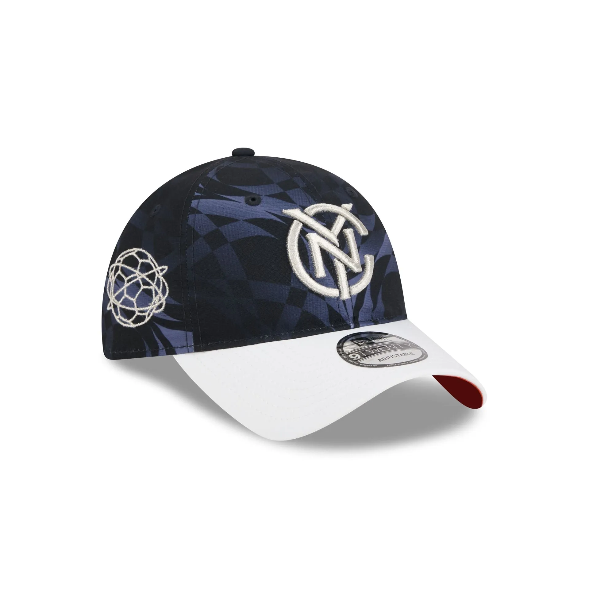 New York City FC 2026 Jersey Hook 9TWENTY Adjustable Hat sold by New Era