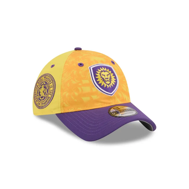 Orlando City SC 2026 Jersey Hook 9TWENTY Adjustable Hat sold by New Era