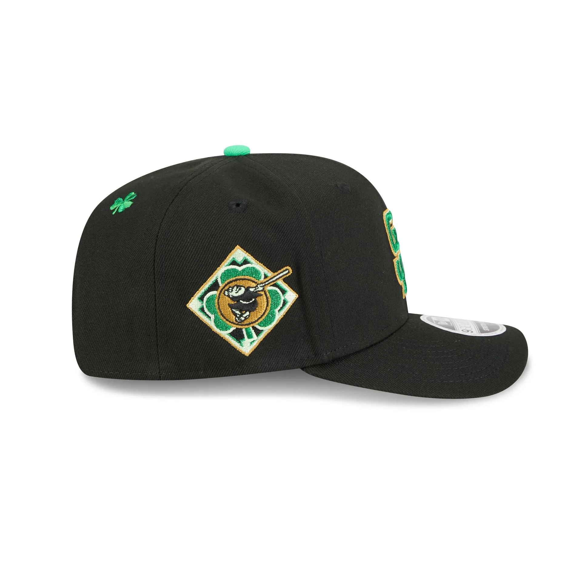 San Diego Padres St. Patrick's Day 2026 9SEVENTY Stretch-Snap Hat sold by New Era product image thumbnail 4