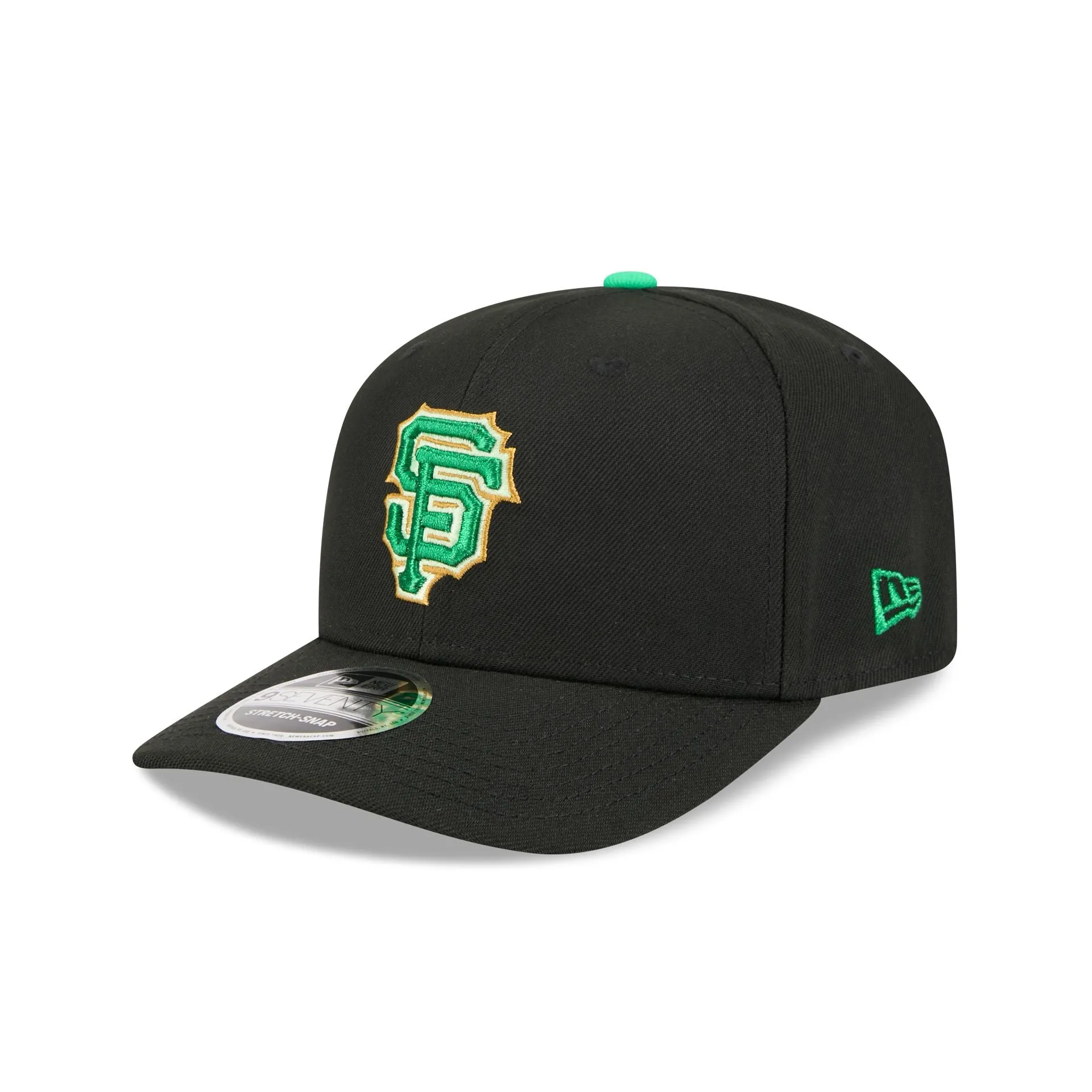 San Francisco Giants St. Patrick's Day 2026 9SEVENTY Stretch-Snap Hat sold by New Era product image thumbnail 3