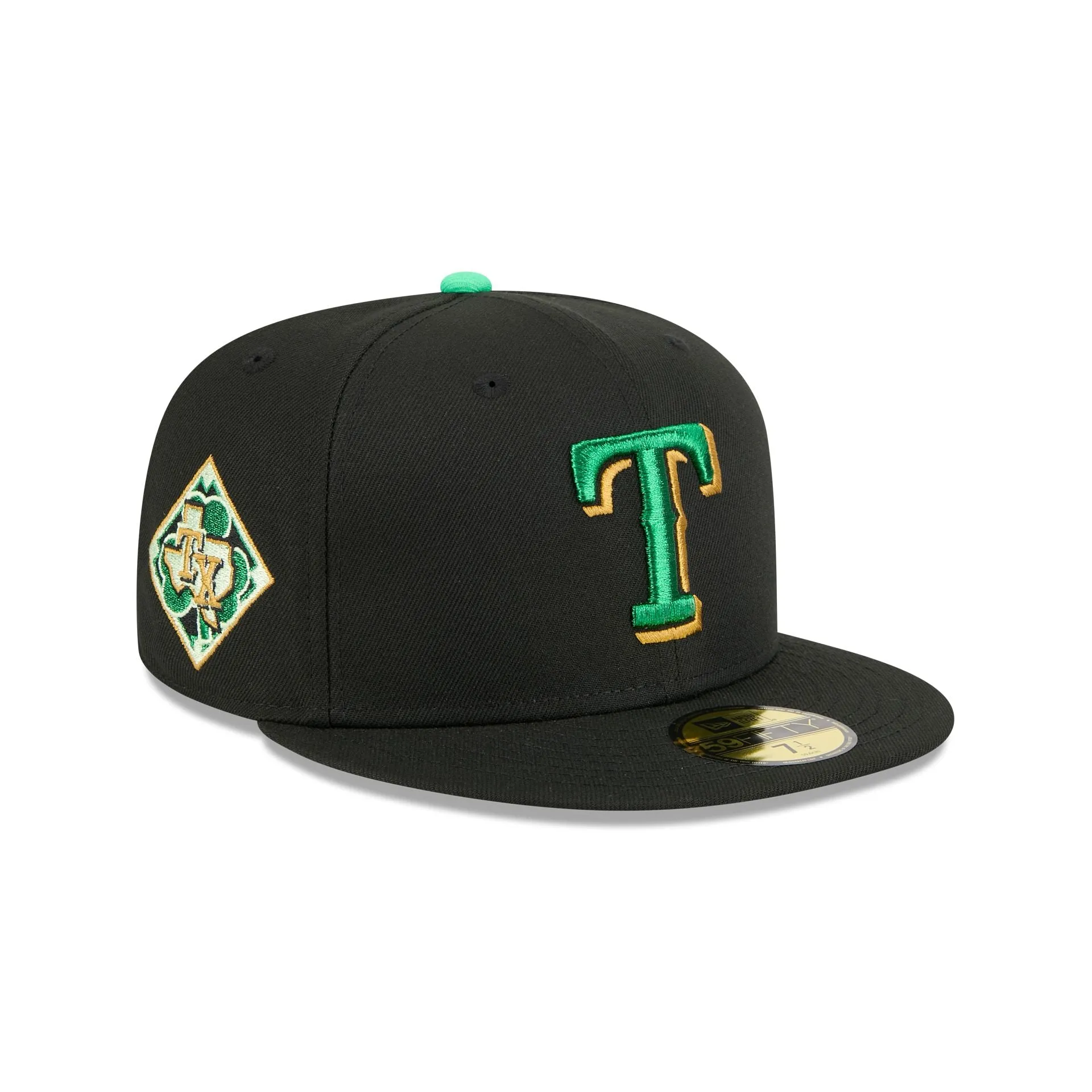 Texas Rangers St. Patrick's Day 2026 59FIFTY Fitted Hat sold by New Era