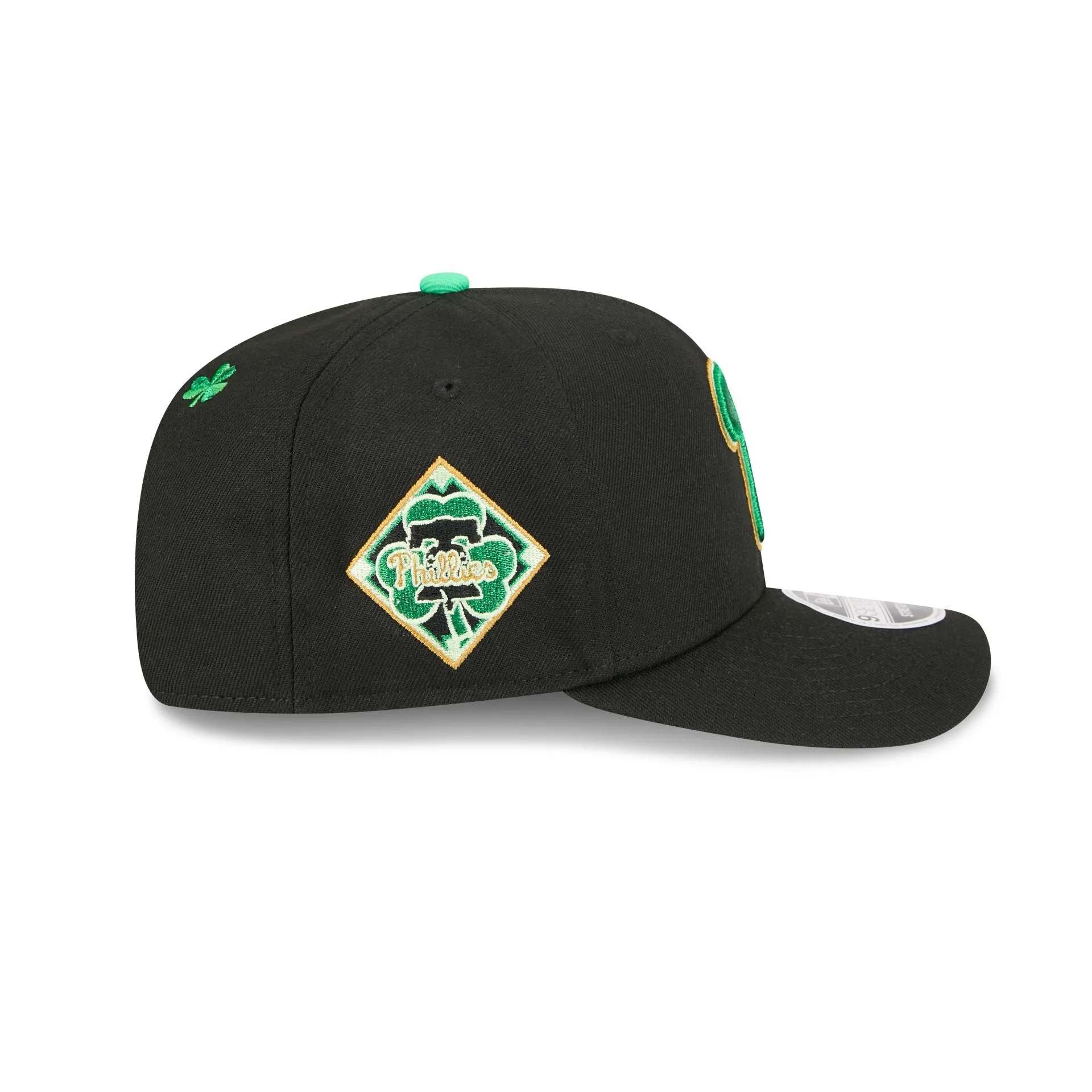 Philadelphia Phillies St. Patrick's Day 2026 9SEVENTY Stretch-Snap Hat sold by New Era product image thumbnail 4