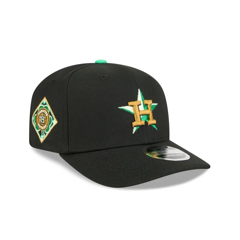 Houston Astros St. Patrick's Day 2026 9SEVENTY Stretch-Snap Hat made by New Era