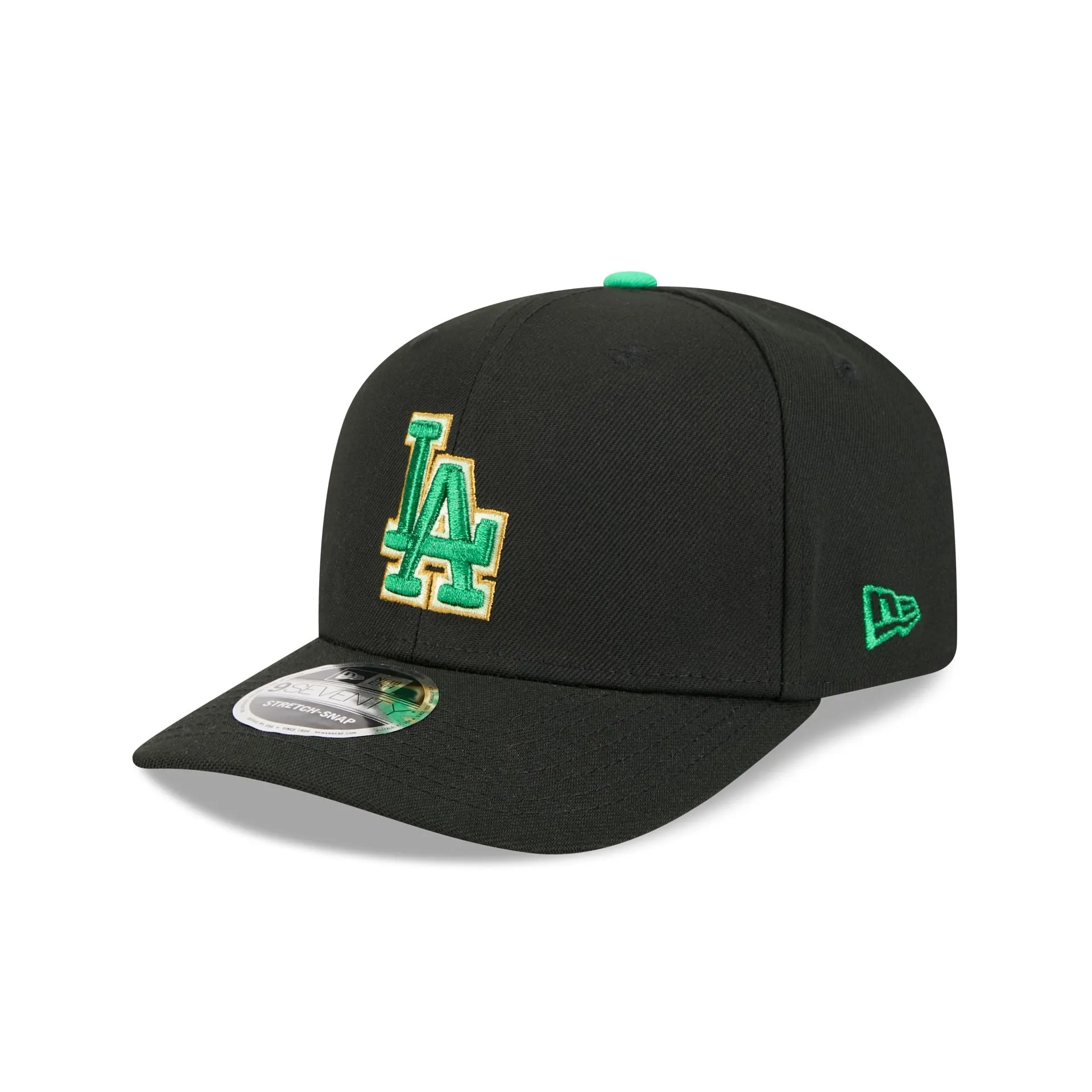 Los Angeles Dodgers St. Patrick's Day 2026 9SEVENTY Stretch-Snap Hat sold by New Era product image thumbnail 3