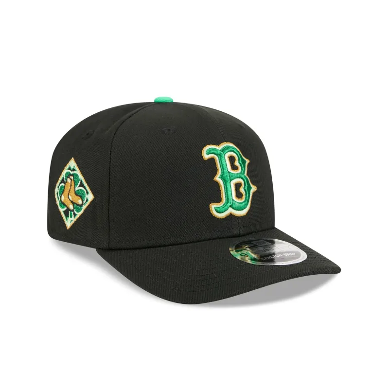 Boston Red Sox St. Patrick's Day 2026 9SEVENTY Stretch-Snap Hat sold by New Era