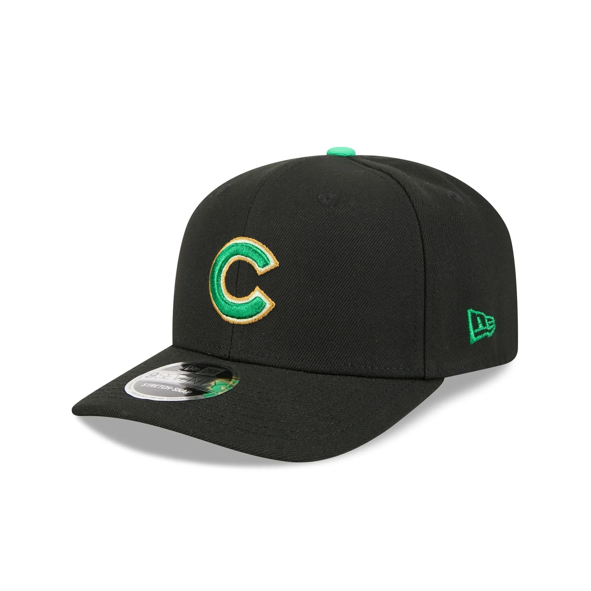 Chicago Cubs St. Patrick's Day 2026 9SEVENTY Stretch-Snap Hat sold by New Era product image thumbnail 3