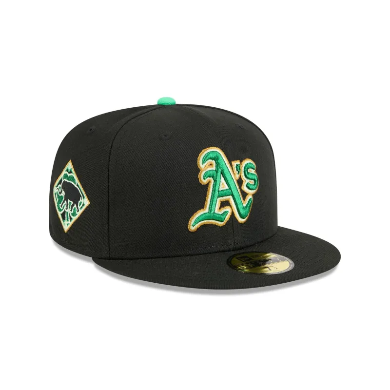 Athletics St. Patrick's Day 2026 59FIFTY Fitted Hat made by New Era