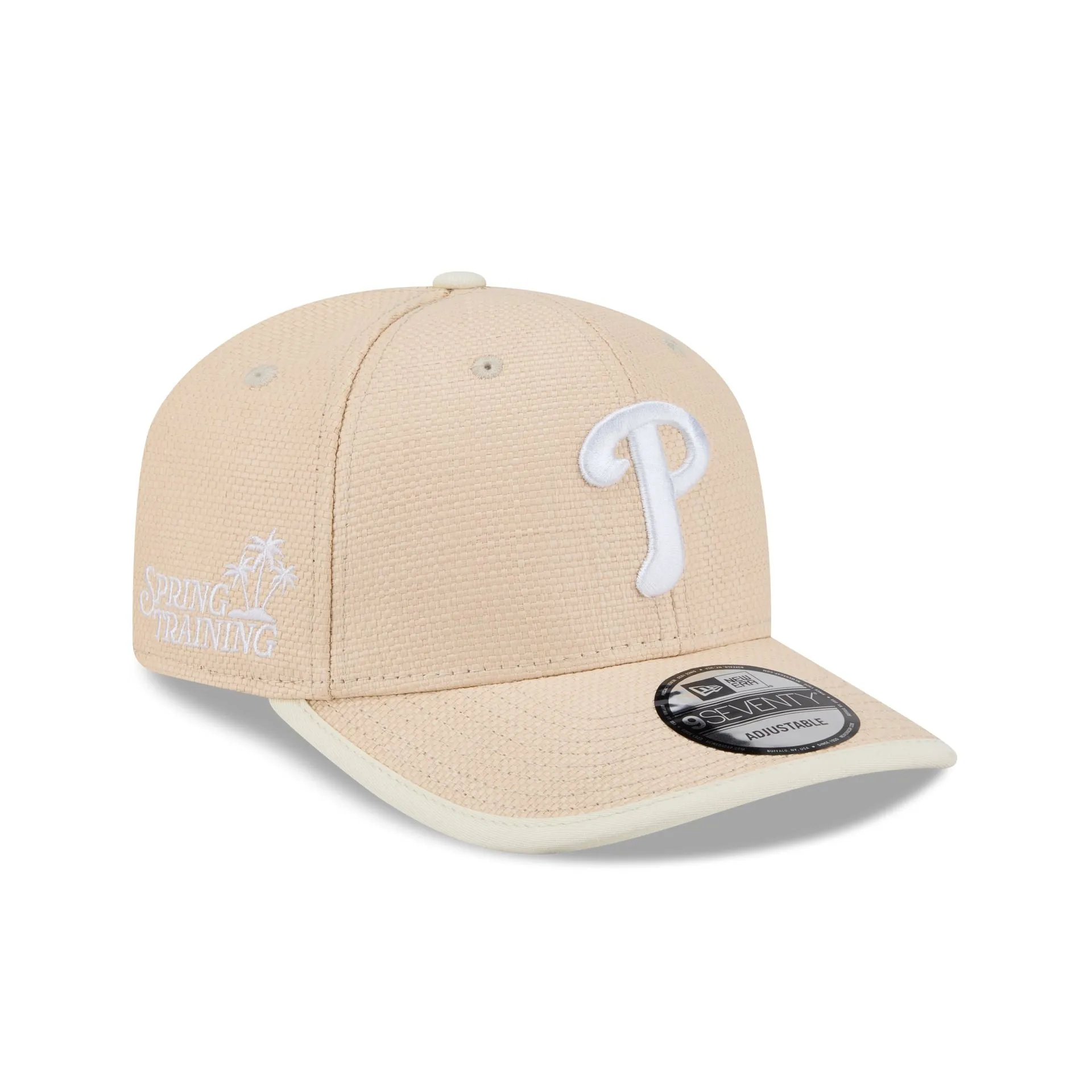 Philadelphia Phillies 2026 Spring Training Wicker 9SEVENTY Stretch-Snap Hat sold by New Era