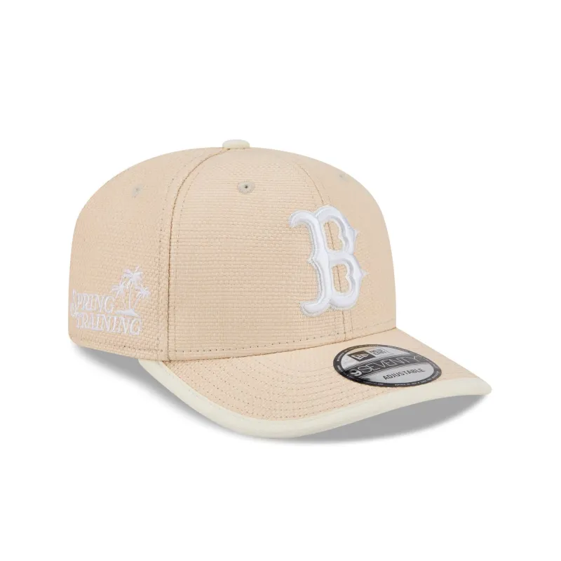Boston Red Sox 2026 Spring Training Wicker 9SEVENTY Stretch-Snap Hat sold by New Era