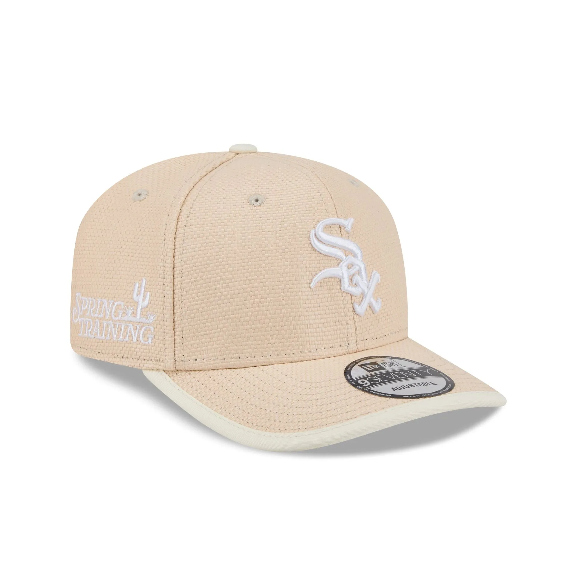 Chicago White Sox 2026 Spring Training Wicker 9SEVENTY Stretch-Snap Hat sold by New Era