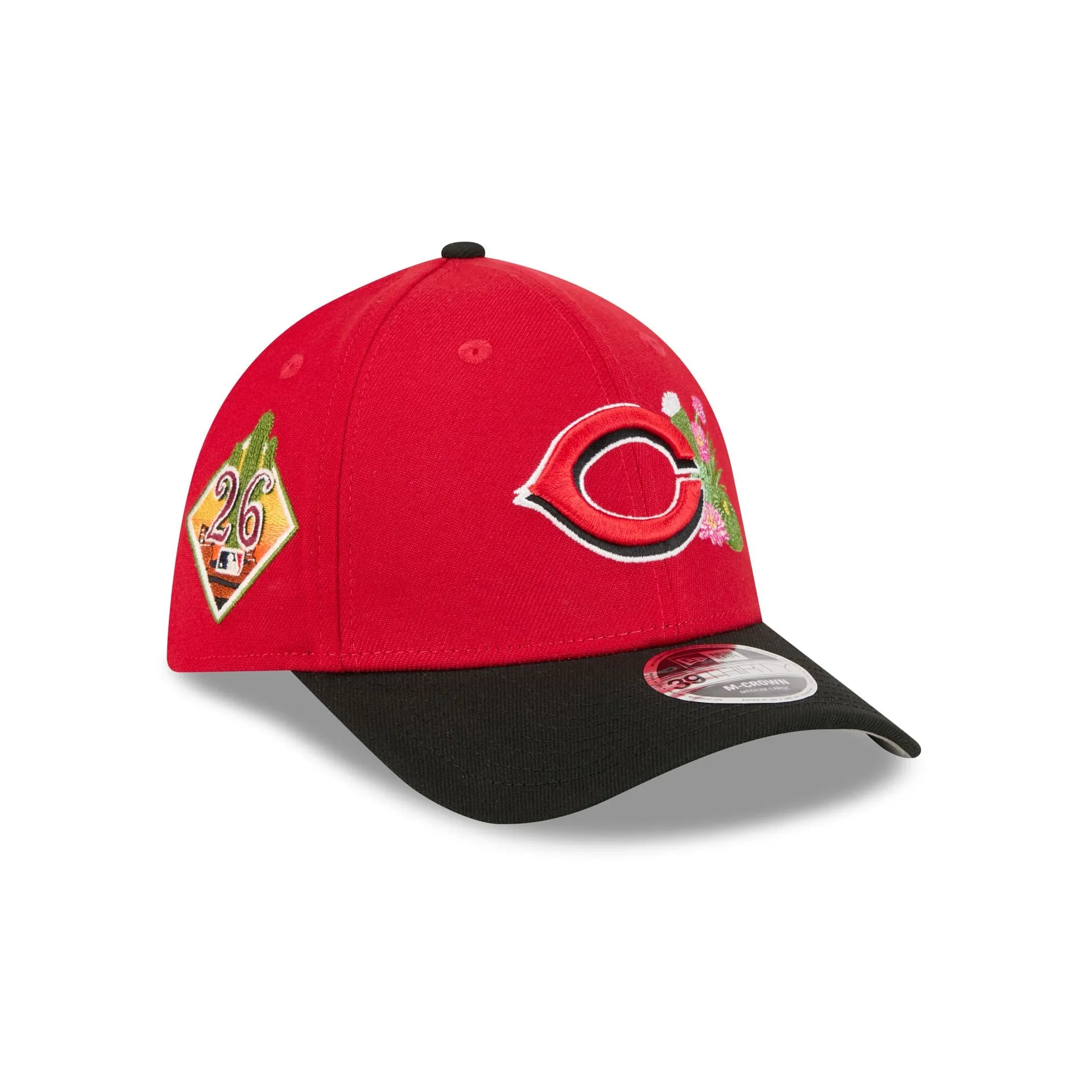 Cincinnati Reds 2026 Spring Training 39THIRTY M-Crown Stretch Fit Hat sold by New Era