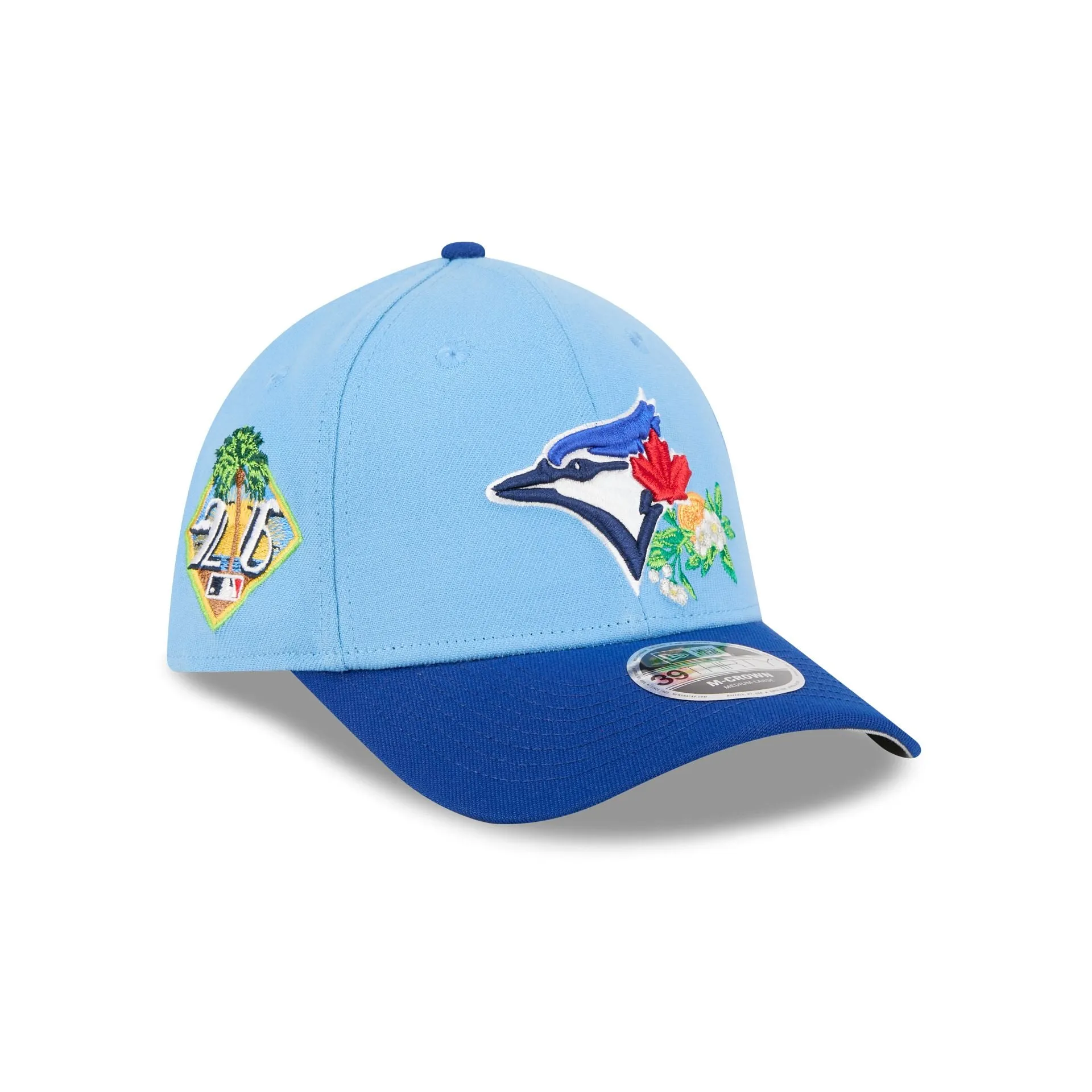 Toronto Blue Jays 2026 Spring Training 39THIRTY M-Crown Stretch Fit Hat sold by New Era