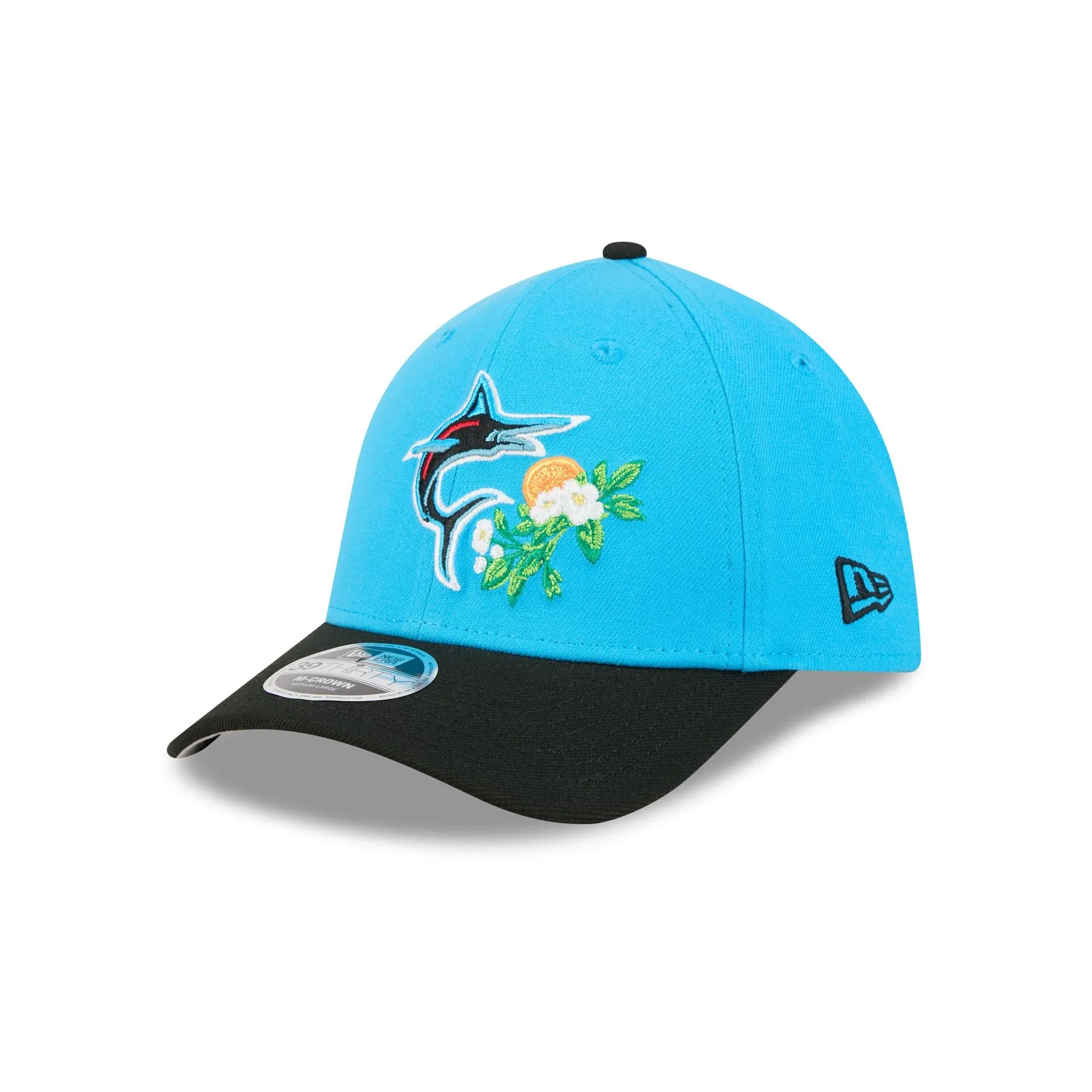 Miami Marlins 2026 Spring Training 39THIRTY M-Crown Stretch Fit Hat sold by New Era product image thumbnail 3