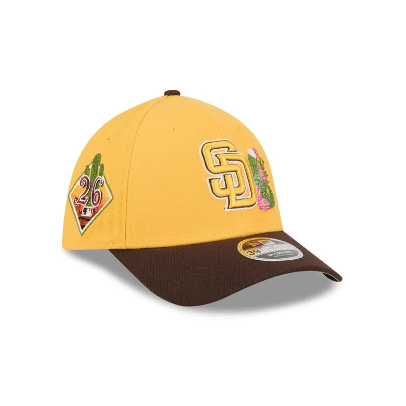 San Diego Padres 2026 Spring Training 39THIRTY M-Crown Stretch Fit Hat sold by New Era