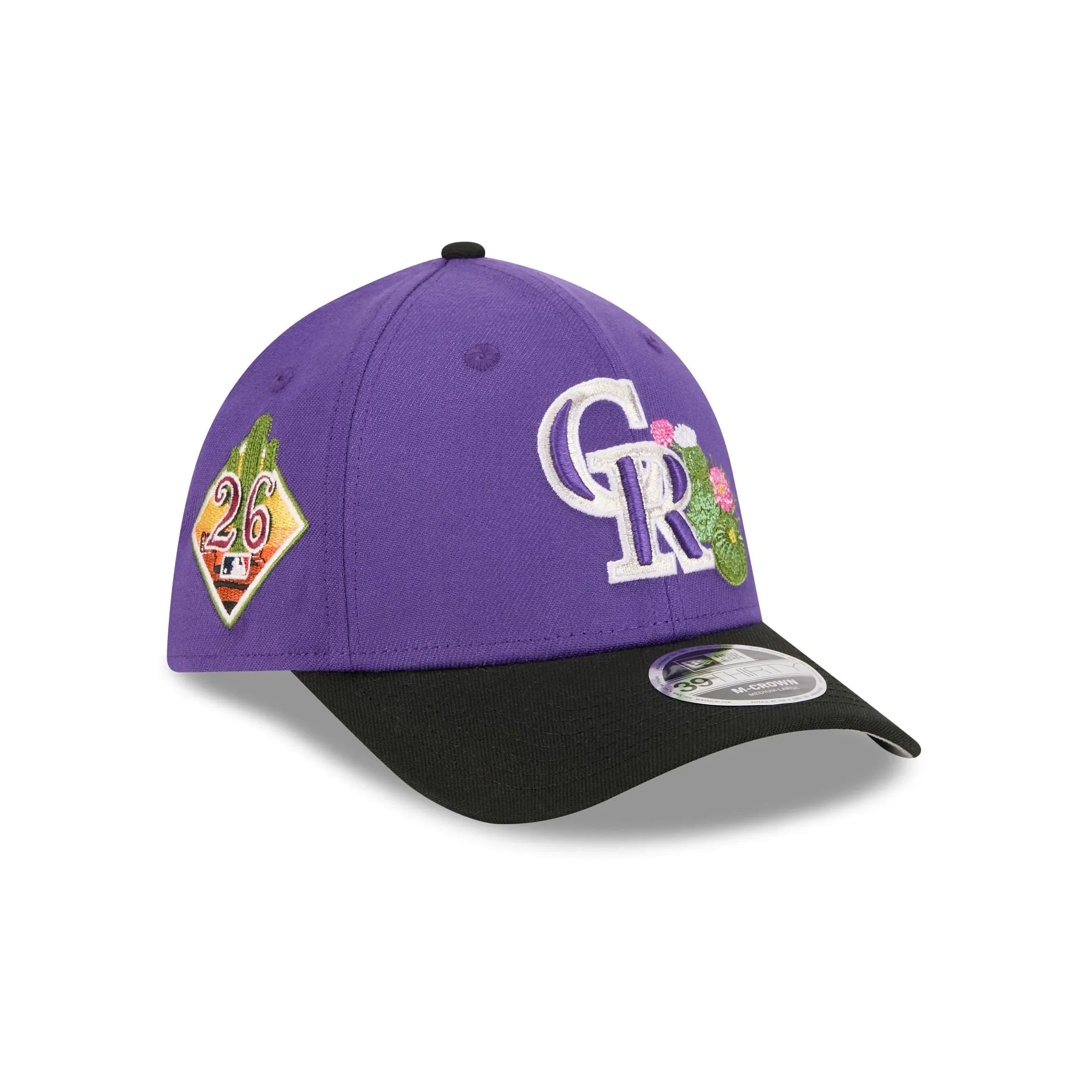 Colorado Rockies 2026 Spring Training 39THIRTY M-Crown Stretch Fit Hat sold by New Era