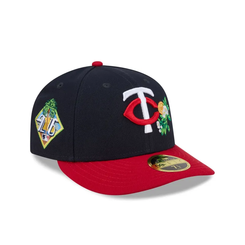 Minnesota Twins 2026 Spring Training Low Profile 59FIFTY Fitted Hat made by New Era