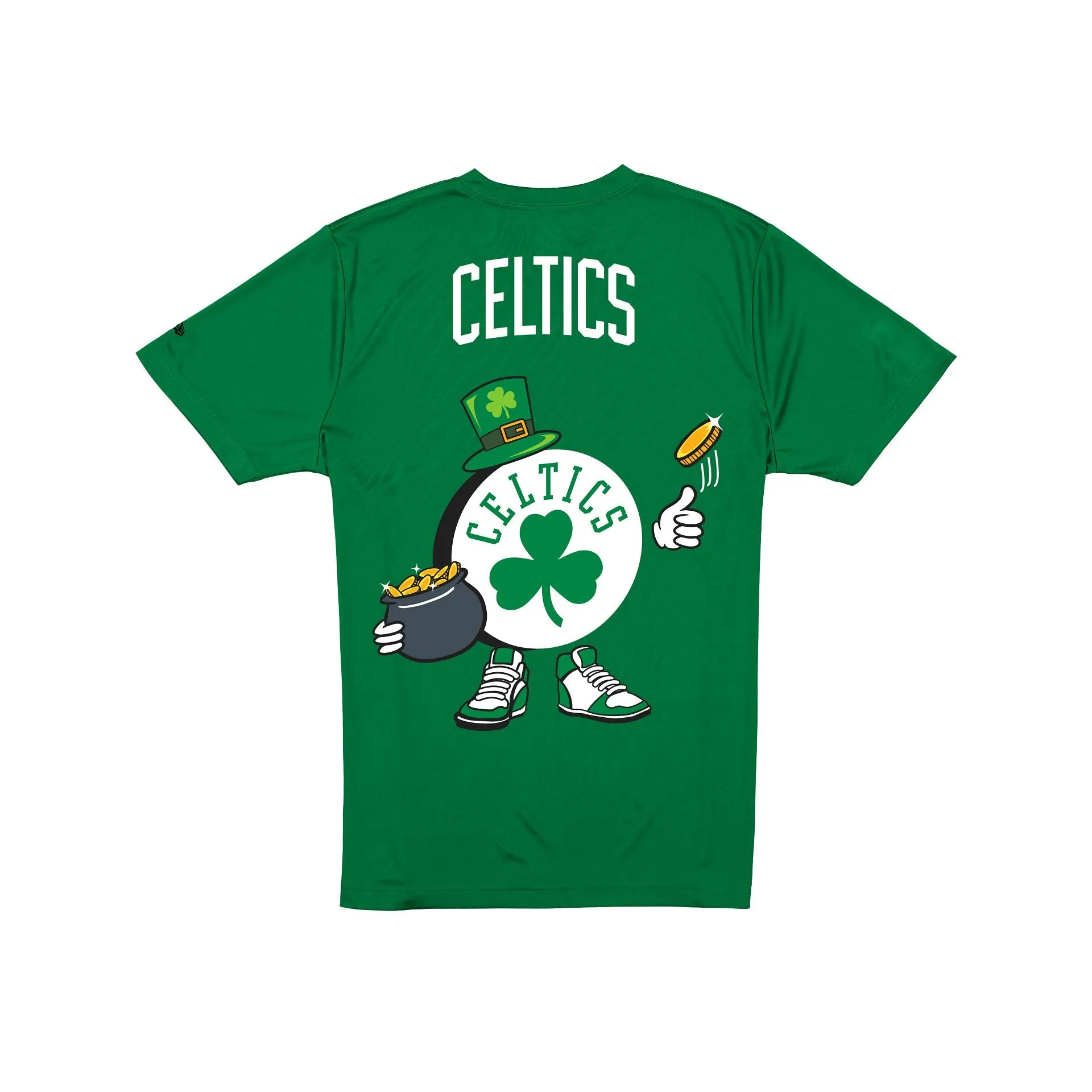 Boston Celtics Cartoon Green T-Shirt sold by New Era product image thumbnail 2