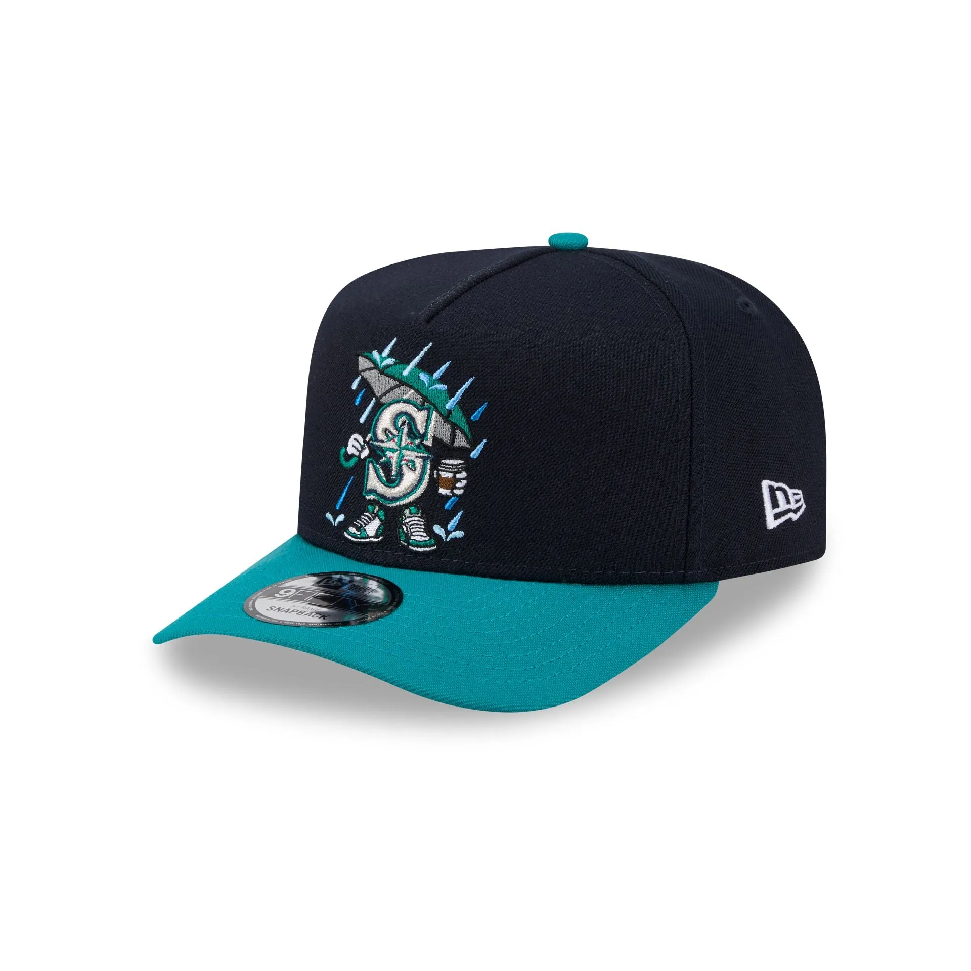 Seattle Mariners Cartoon 9FIFTY A-Frame Snapback Hat sold by New Era product image thumbnail 3