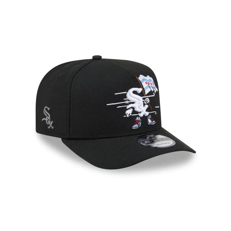 Chicago White Sox Cartoon 9FIFTY A-Frame Snapback Hat sold by New Era