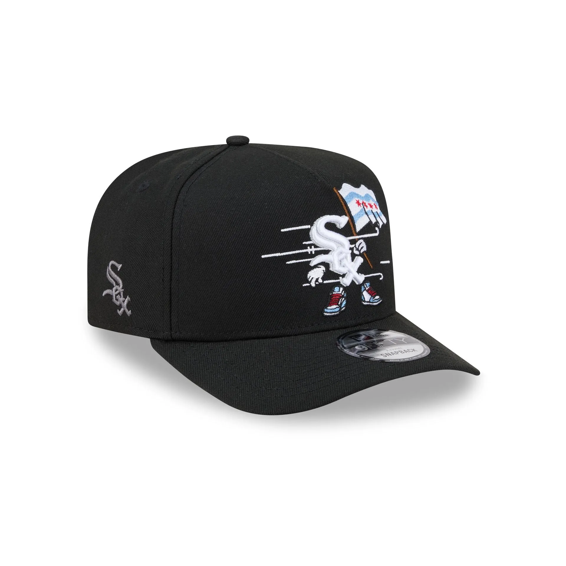 Chicago White Sox Cartoon 9FIFTY A-Frame Snapback Hat sold by New Era