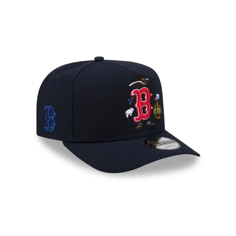 Boston Red Sox Cartoon 9FIFTY A-Frame Snapback Hat sold by New Era