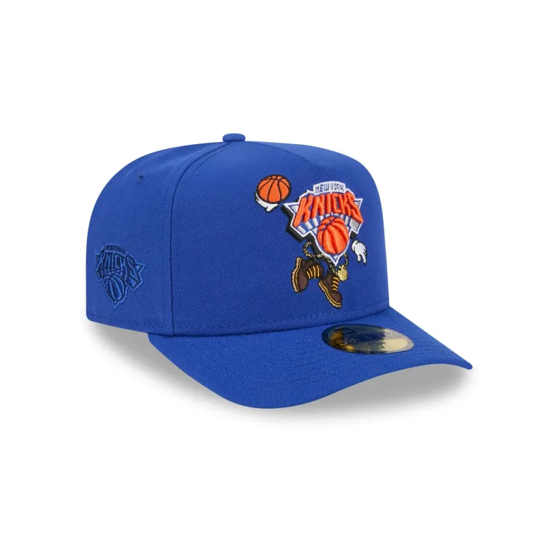 New York Knicks Cartoon 59FIFTY A-Frame Fitted Hat sold by New Era