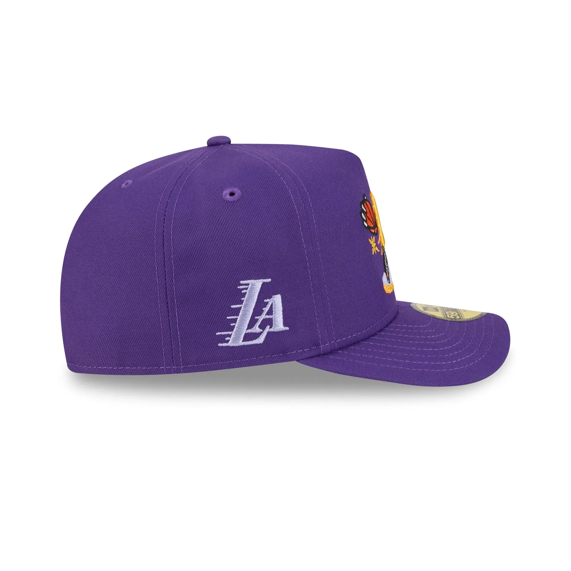 Los Angeles Lakers Cartoon 59FIFTY A-Frame Fitted Hat sold by New Era product image thumbnail 4