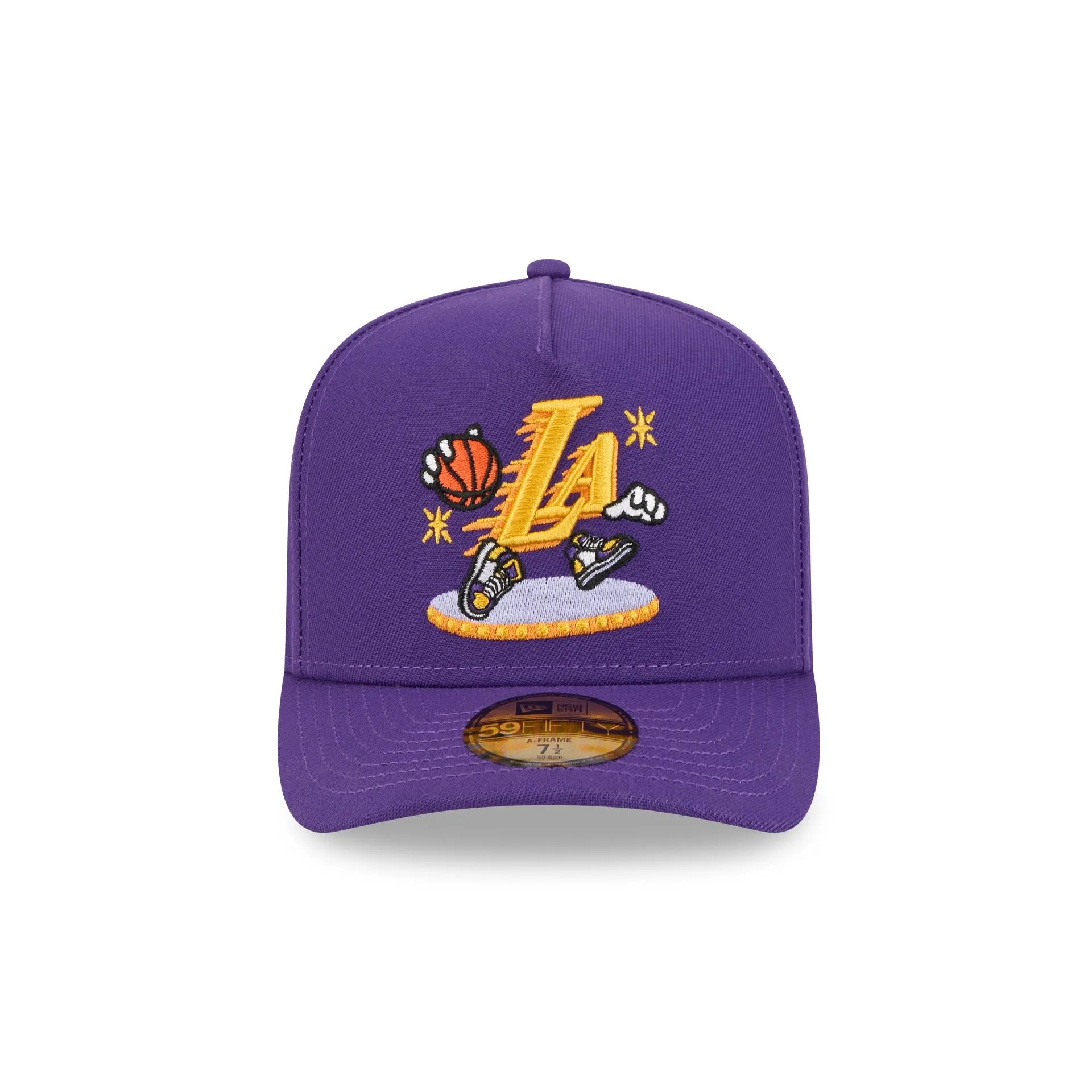 Los Angeles Lakers Cartoon 59FIFTY A-Frame Fitted Hat sold by New Era product image thumbnail 2