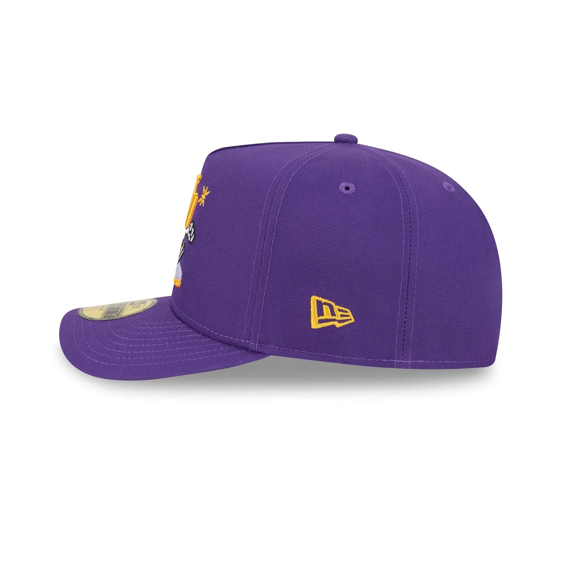 Los Angeles Lakers Cartoon 59FIFTY A-Frame Fitted Hat sold by New Era product image thumbnail 5