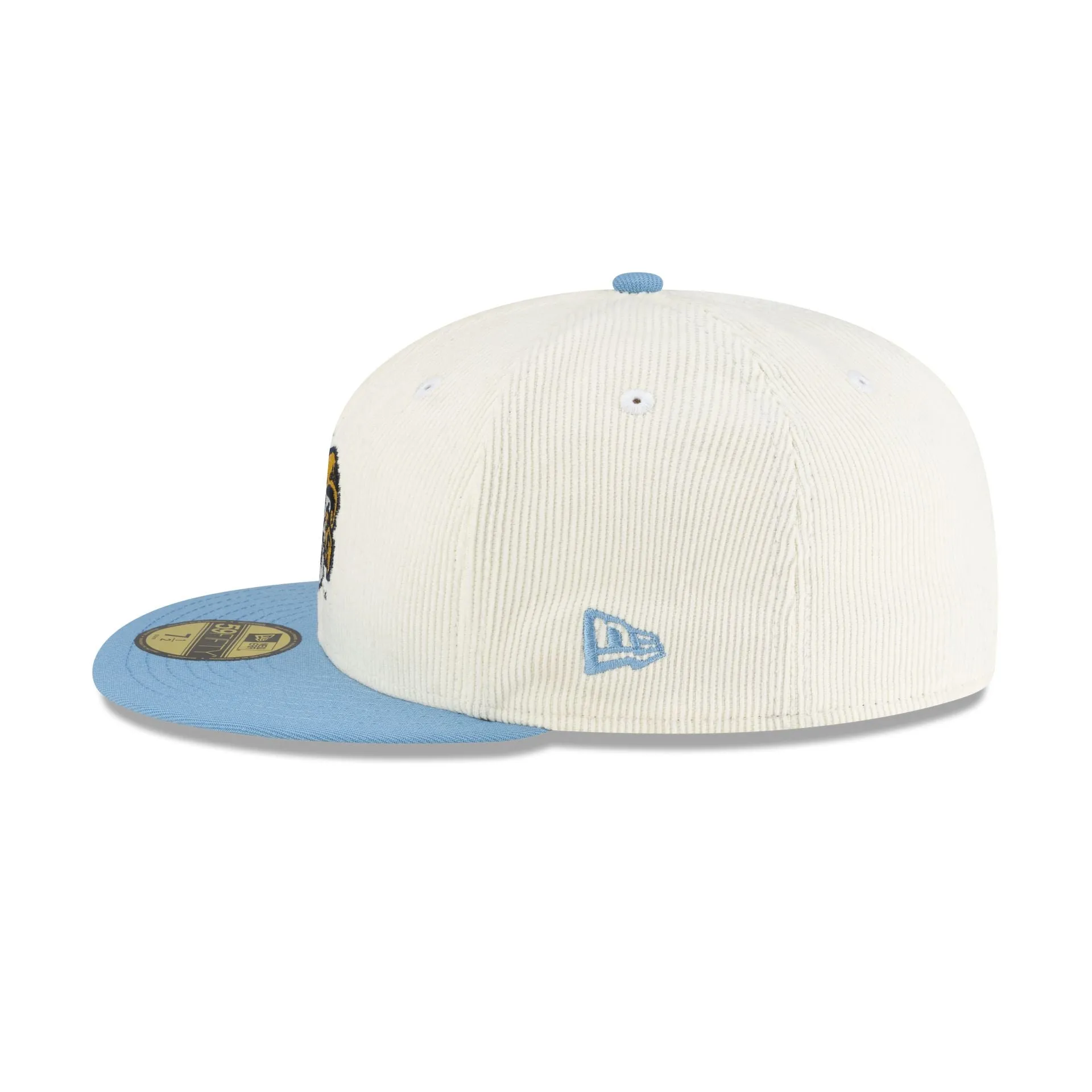 North Carolina Tar Heels Chrome Corduroy College Vault 59FIFTY Fitted Hat sold by New Era product image thumbnail 4