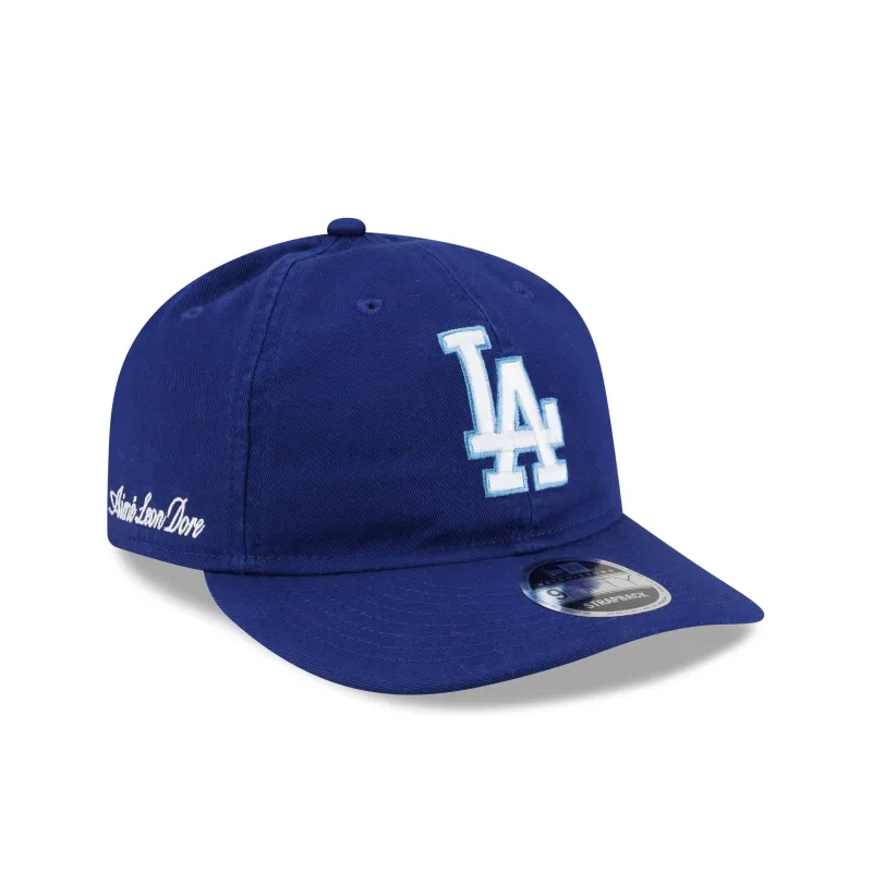 Aimé Leon Dore Los Angeles Dodgers Dark Royal Retro Crown 9FIFTY Strapback Hat made by New Era