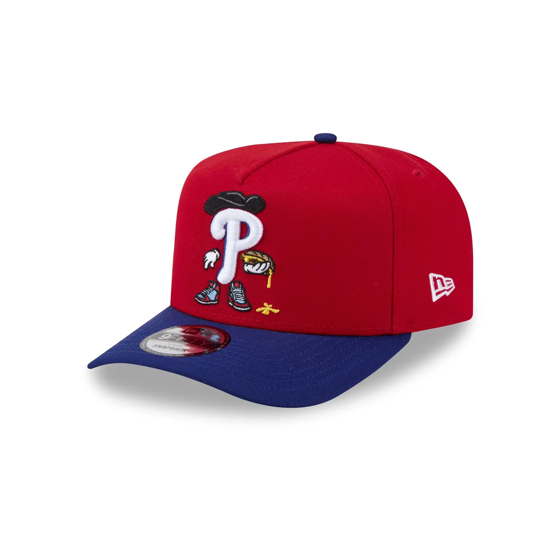 Philadelphia Phillies Cartoon 9FIFTY A-Frame Snapback Hat sold by New Era product image thumbnail 3