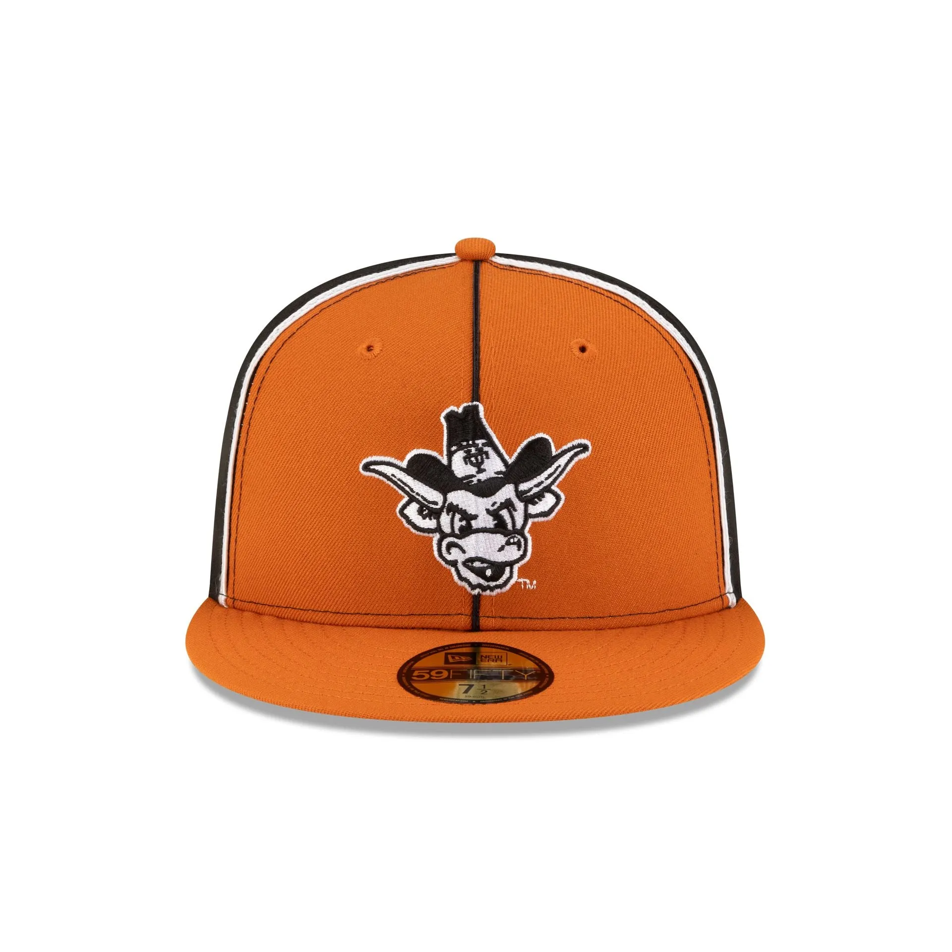 Just Caps College Pinwheel Texas Longhorns College Vault 59FIFTY Fitted Hat sold by New Era product image thumbnail 2