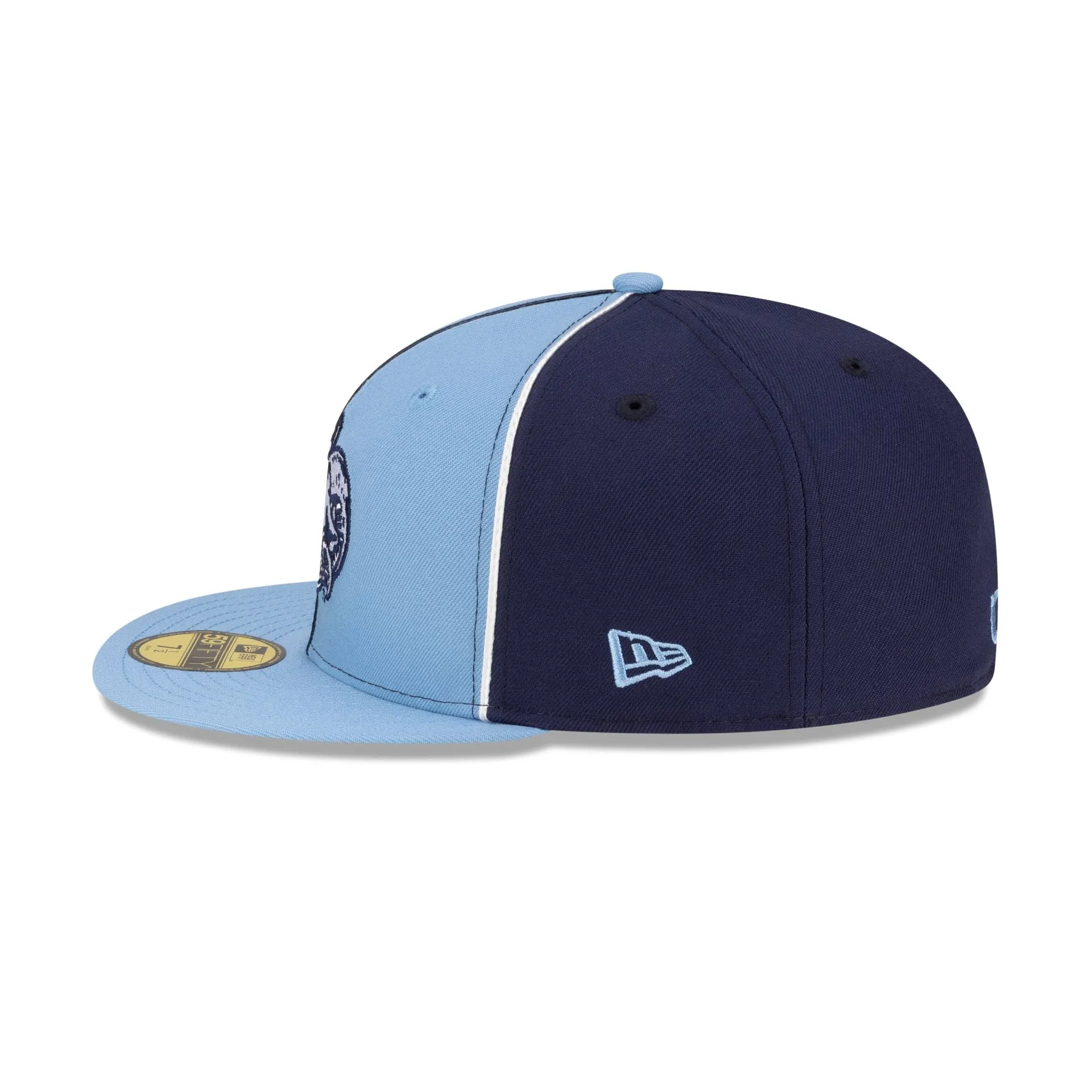 Just Caps College Pinwheel North Carolina Tar Heels College Vault 59FIFTY Fitted Hat sold by New Era product image thumbnail 4