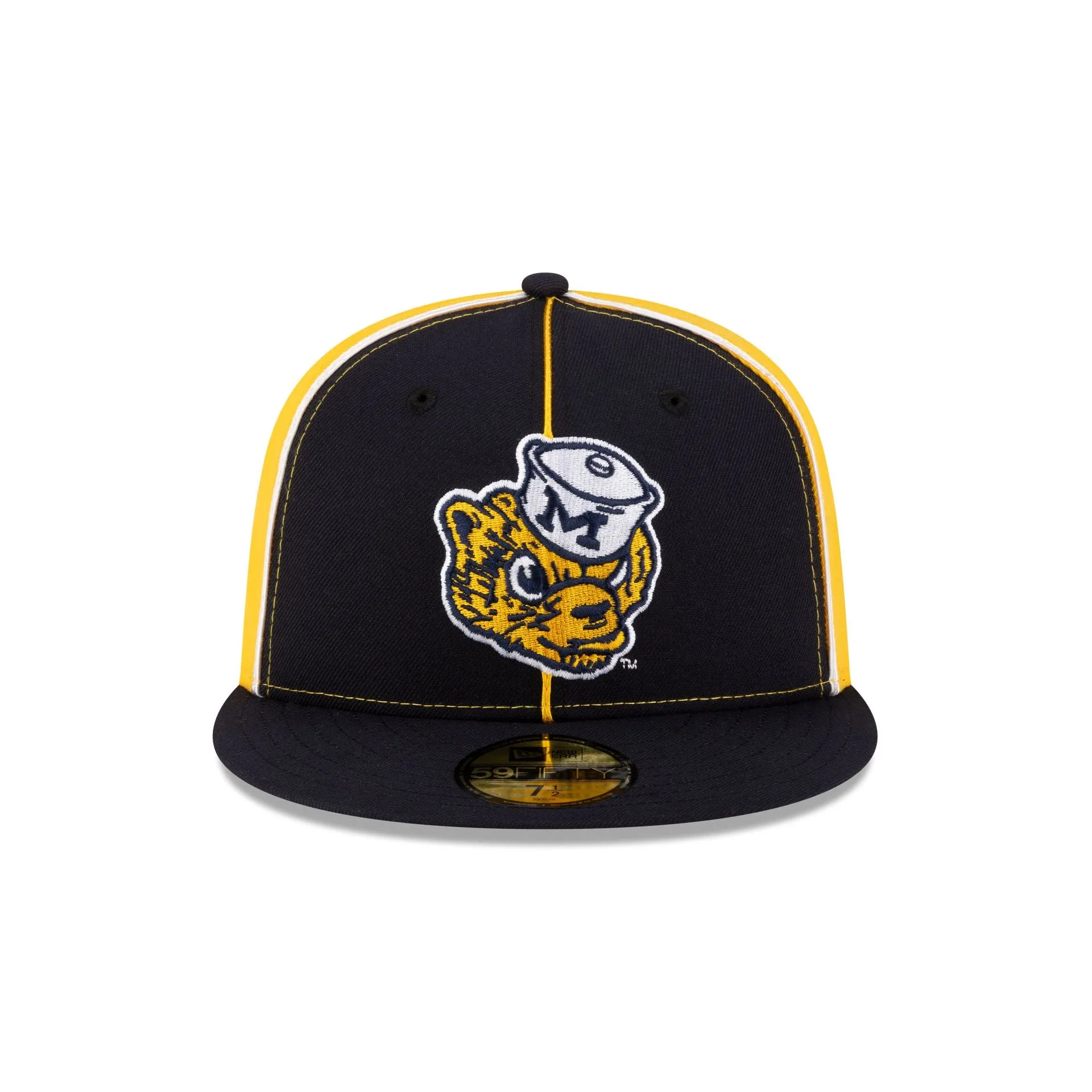Just Caps College Pinwheel Michigan Wolverines College Vault 59FIFTY Fitted Hat sold by New Era product image thumbnail 2