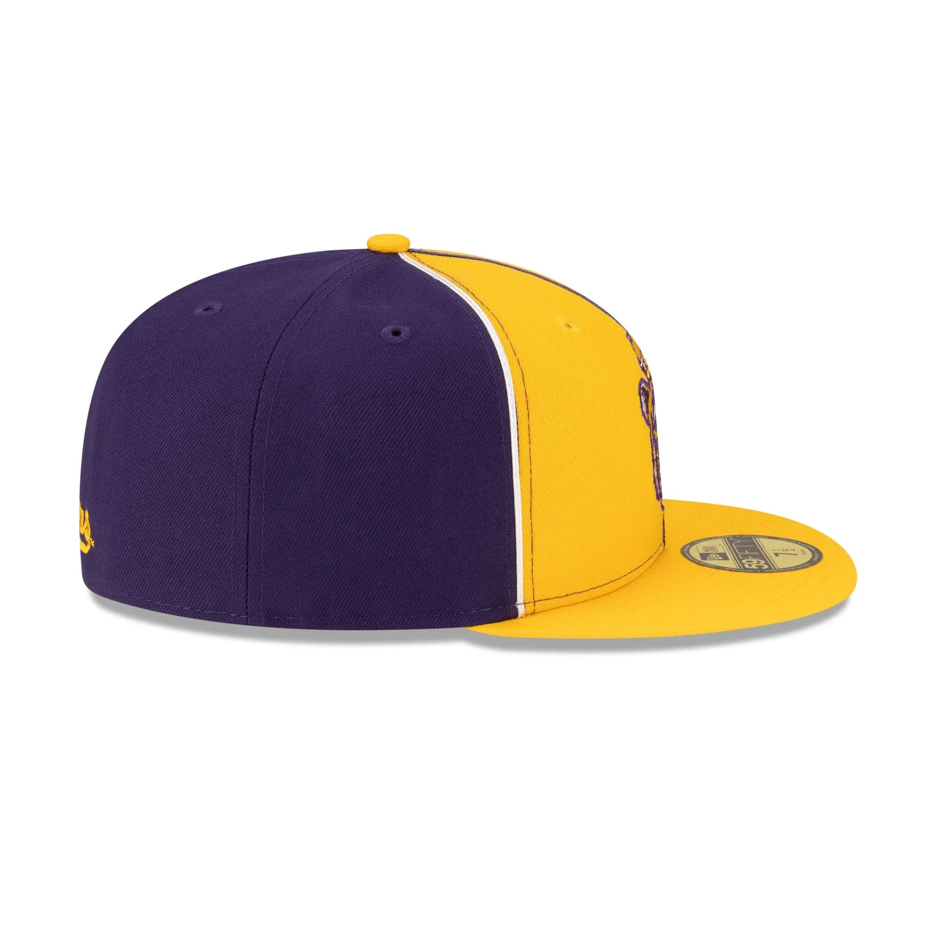 Just Caps College Pinwheel LSU Tigers College Vault 59FIFTY Fitted Hat sold by New Era product image thumbnail 5