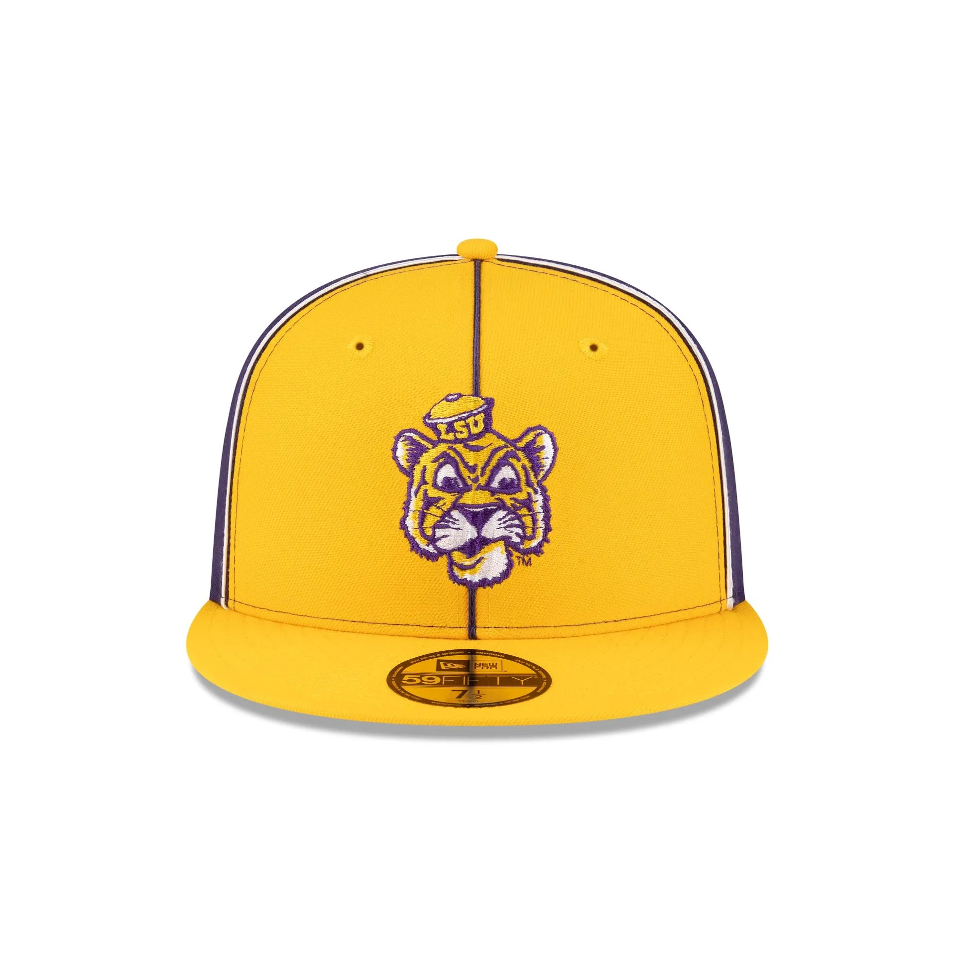 Just Caps College Pinwheel LSU Tigers College Vault 59FIFTY Fitted Hat sold by New Era product image thumbnail 2