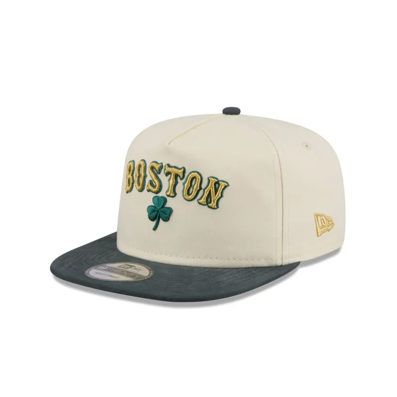 Boston Red Sox Metallic Logo 19TWENTY Adjustable Hat made by New Era