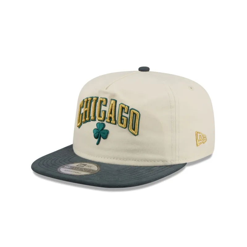 Chicago Bulls Metallic Logo 19TWENTY Adjustable Hat made by New Era