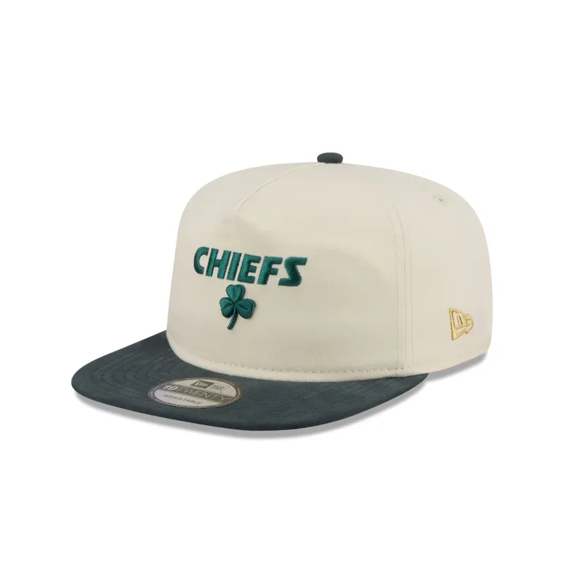 Kansas City Chiefs Metallic Logo 19TWENTY Adjustable Hat sold by New Era