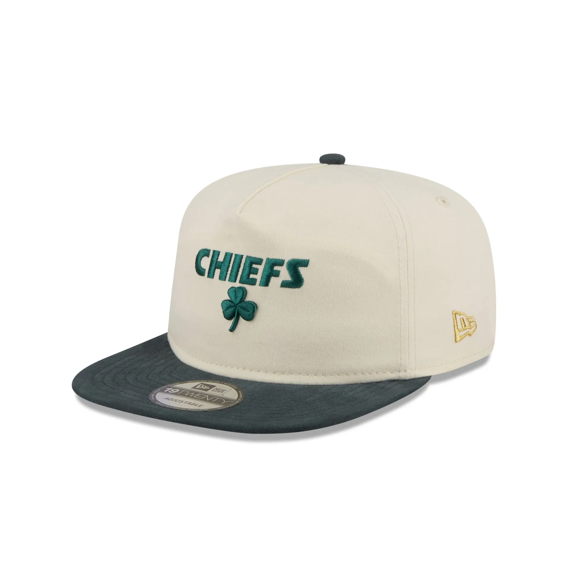 Kansas City Chiefs Metallic Logo 19TWENTY Adjustable Hat sold by New Era