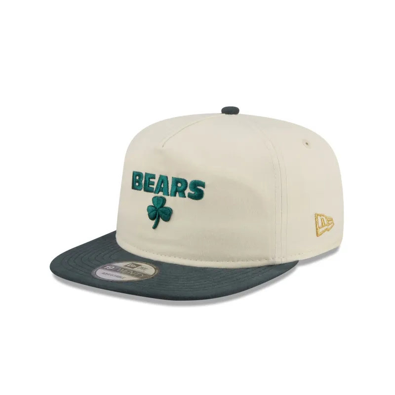 Chicago Bears Metallic Logo 19TWENTY Adjustable Hat made by New Era