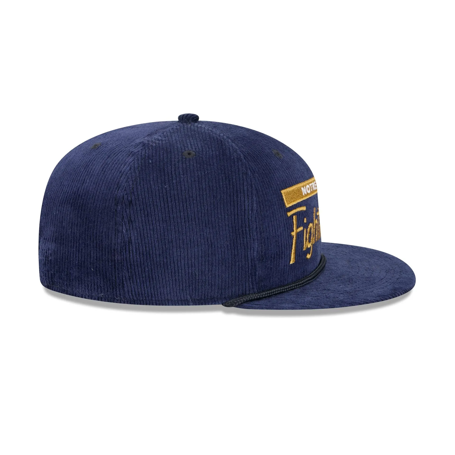 Notre Dame Fighting Irish College Vault Corduroy Rope 9FIFTY Snapback Hat sold by New Era product image thumbnail 5