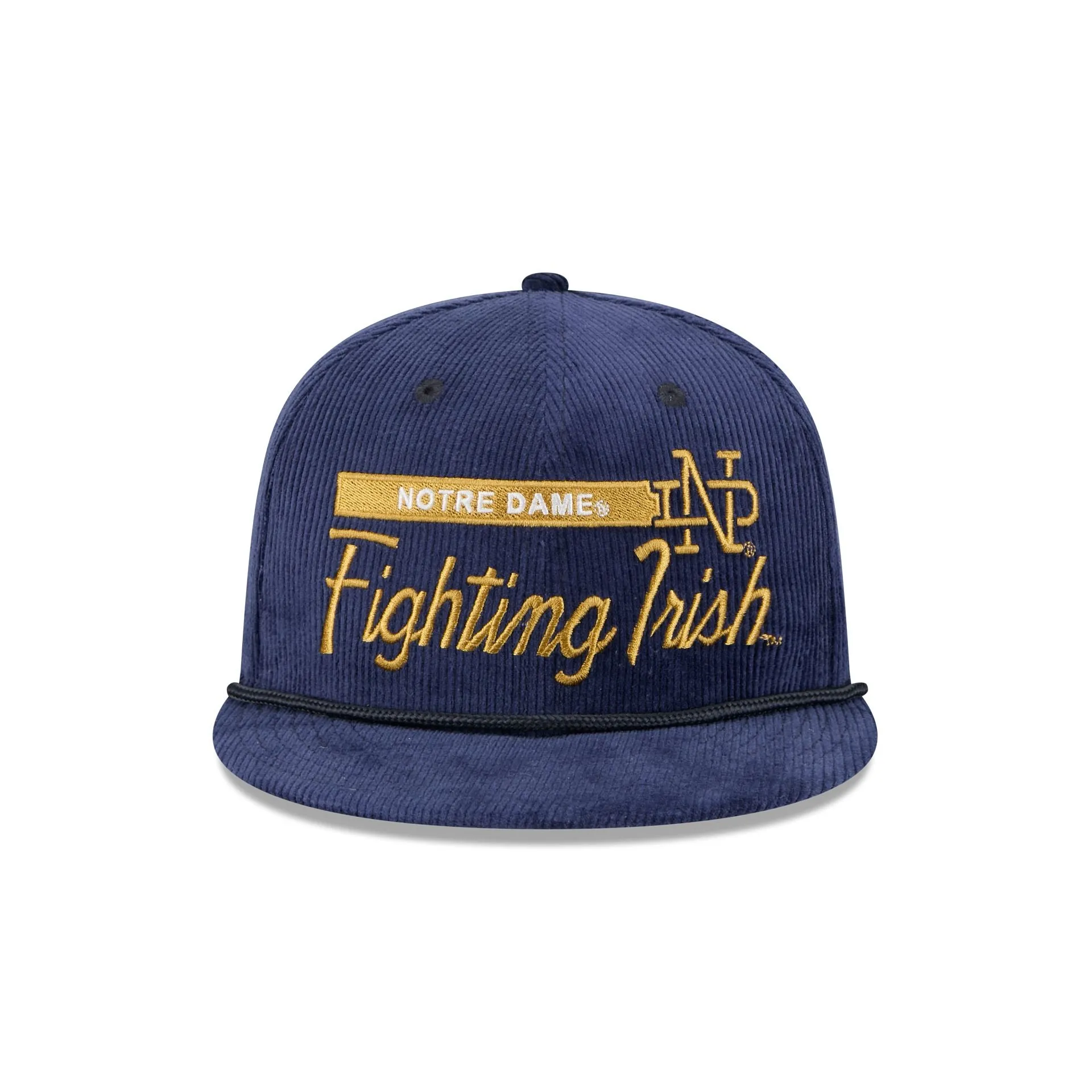 Notre Dame Fighting Irish College Vault Corduroy Rope 9FIFTY Snapback Hat sold by New Era product image thumbnail 2
